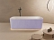 Ванна из искусственного камня 170х75 см Abber Stein AS9663Violett фиолетовый - изображение 3
