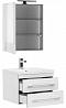 Комплект мебели для ванной Aquanet Верона 58 New белый подвесной - изображение 4