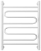 Полотенцесушитель водяной Сунержа Элегия+ 60х50 см 12-0205-6050 белый - 2 изображение
