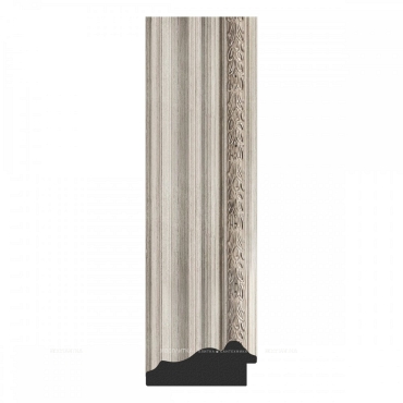 Зеркало в багетной раме Evoform Exclusive Floor BY 6118 81 x 201 см, римское серебро - 2 изображение