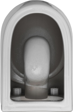 Унитаз подвесной безободковый Creto Logan L5 1005-001-L6W с крышкой-сиденьем микролифт, белый - 19 изображение