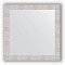 Зеркало в багетной раме Evoform Definite BY 3243 76 x 76 см, соты алюминий 