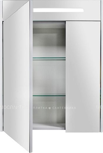 Зеркальный шкаф Aquaton Сильва 60 дуб макиато - изображение 3