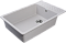 Кухонная мойка GranFest Quarz 75,3, прямоугольная, цвет серый - 2 изображение