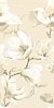 Керамическая плитка Azori Декор Boho Latte Decor ''Magnolia'' 31,5х63