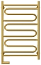 Полотенцесушитель электрический Сунержа Элегия 2.0 80х50 см 03-5218-8050 золото - 2 изображение