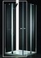 Дверь для душевого уголка Cezares ELENA-W-60/60-C-Cr стекло прозрачное 