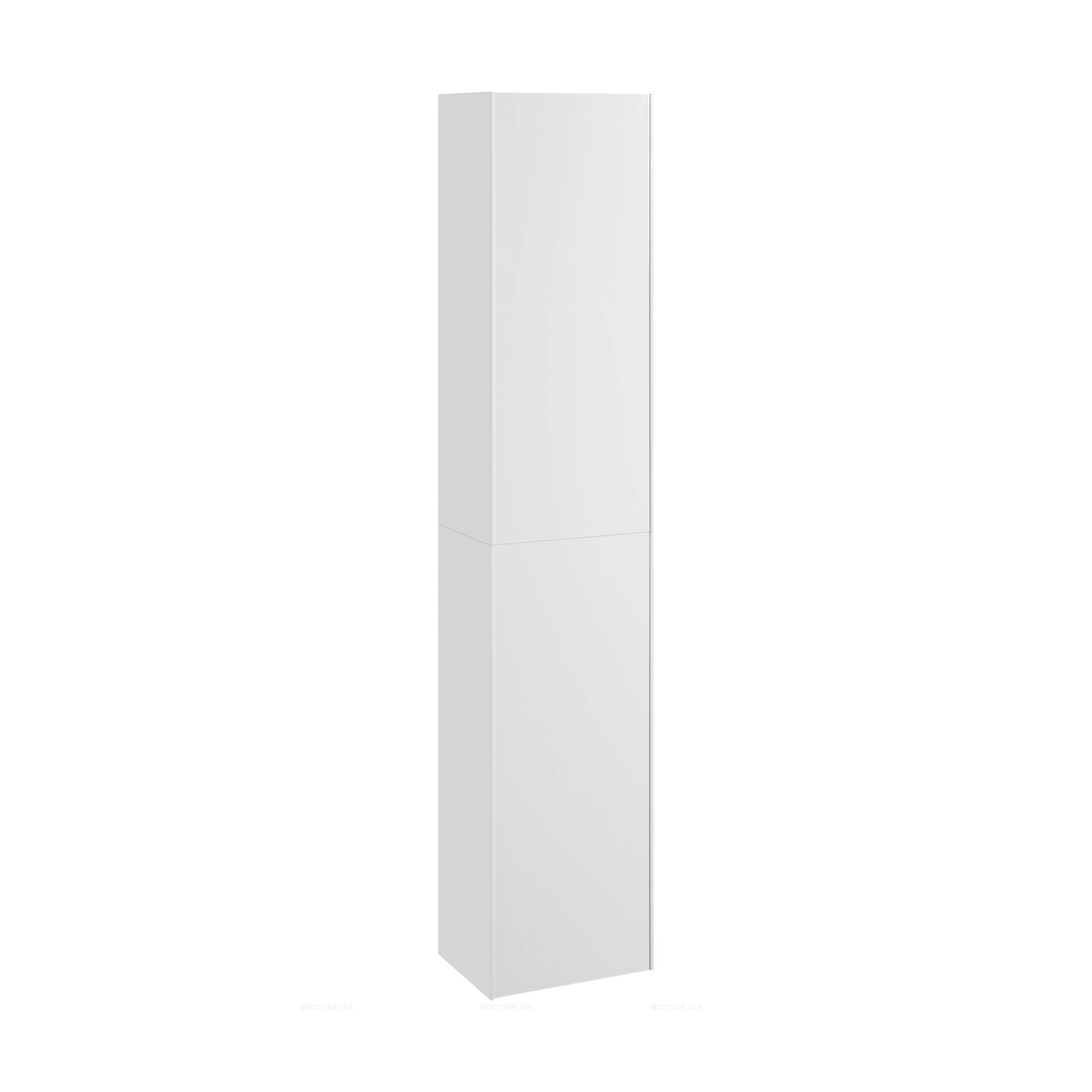 Шкаф навесной Aquaton Асти белый матовый, белый глянец 1A262903AX2B0 - изображение 3