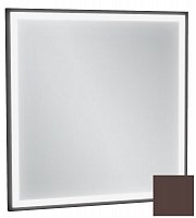 Зеркало Jacob Delafon Allure 60 см EB1433-F32 ледяной коричневый сатин, с подсветкой