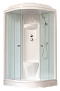 Душевая кабина Royal Bath 90HK6-WT белое/прозрачное