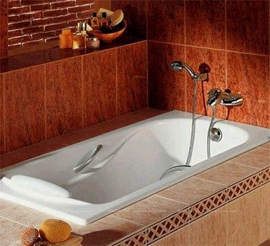 Чугунная ванна Roca Malibu 160x70 см - 4 изображение