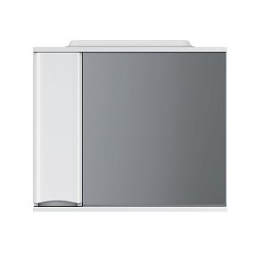 Зеркальный шкаф Am.Pm Like M80MPL0801WG левый 80 см белый глянец с подсветкой