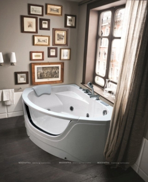 Акриловая ванна Black&White Galaxy 500800R - 7 изображение