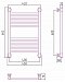 Полотенцесушитель водяной Сунержа Богема+ 60х40 см 00-0220-6040 без покрытия - изображение 4