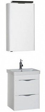 Комплект мебели для ванной Aquanet Орлеан 50 белый