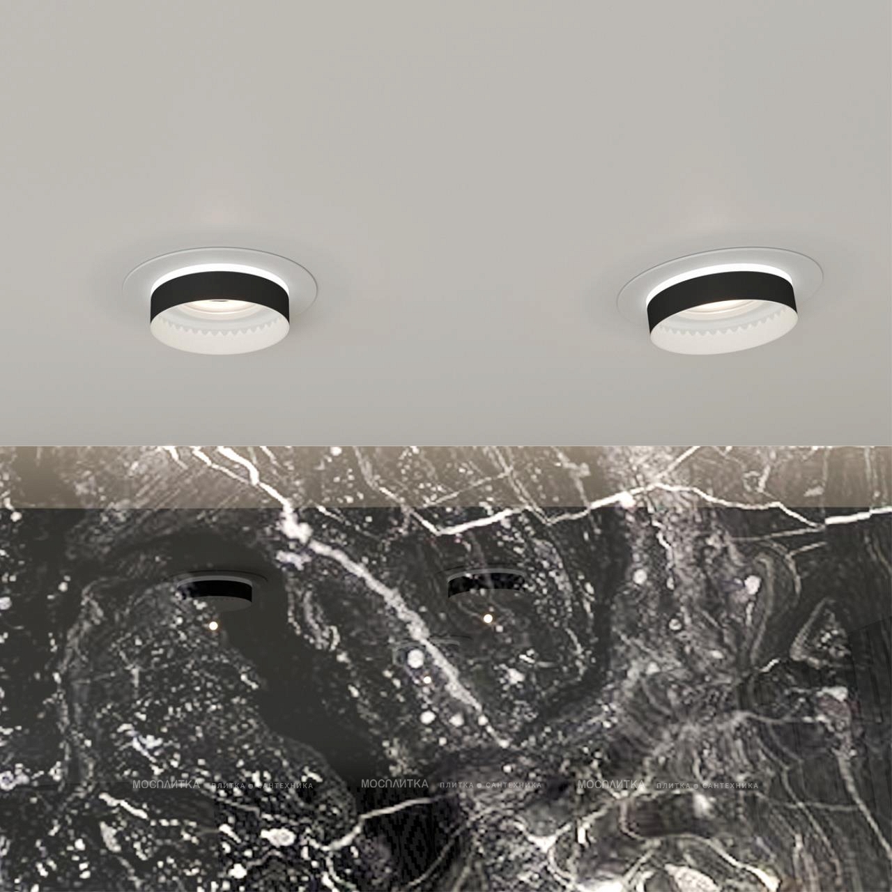 Влагозащищенный встраиваемый светильник Novotech Water 370784 - изображение 3