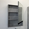 Зеркальный шкаф Comforty Эдинбург-60 00-00002043 бетон светлый - 4 изображение