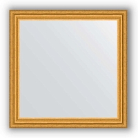 Зеркало в багетной раме Evoform Definite BY 1031 76 x 76 см, состаренное золото
