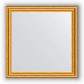 Зеркало в багетной раме Evoform Definite BY 1031 76 x 76 см, состаренное золото