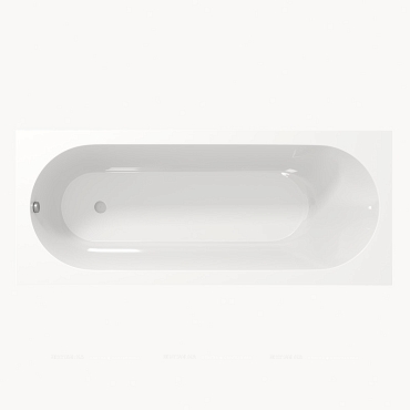 Ванна из литьевого мрамора Creto Present 170x75 см 21-1111 - 5 изображение