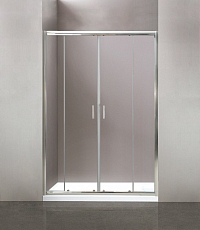 Душевая дверь BelBagno Uno-195 170х195 см UNO-195-BF-2-170-C-Cr профиль хром стекло прозрачное