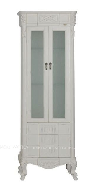 Шкаф-пенал Demax Луизиана 70 00173026, цвет белый (Blanco) - изображение 4