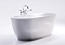 Ванна из литьевого мрамора 160х75 см Creto Arino CRARVN0047 глянцевая белая - изображение 4
