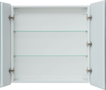 Зеркальный шкаф Aquanet Оптима 70 с LED подсветкой - 6 изображение