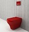 Крышка-сиденье для унитаза Bocchi Taormina/Jet Flush A0300-019 красное - 2 изображение
