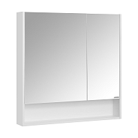 Зеркальный шкаф Aquaton Сканди 90 белый 1A252302SD0101