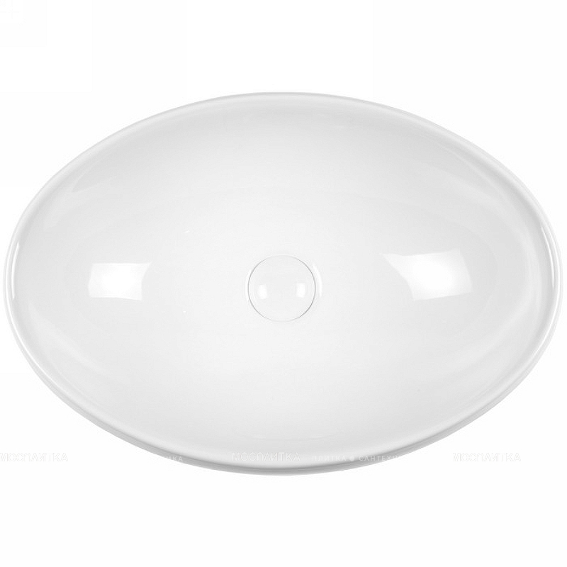 Раковина Bond Oval 49 см S58-490 белый глянец - изображение 3