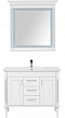 Комплект мебели для ванной Aquanet Селена 105 белый/серебро 3 ящика, 2 двери - изображение 2