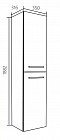 Шкаф-пенал 1Marka Соната 35 см У78472 белый - изображение 2