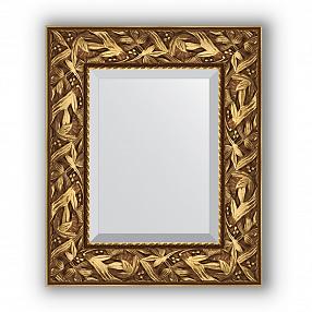 Зеркало в багетной раме Evoform Exclusive BY 3363 49 x 59 см, византия золото