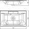 Мебельная раковина 75 см Art&Max Bianchi AM-LAV-750-MR-FP белый - изображение 3