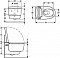 Унитаз приставной Geberit Aquaclean Mera Classic 146.204 11.1 электронный безободковый и крышка-биде дизайн-панель - белая - 2 изображение