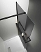 Душевая перегородка Vincea Walk in HR 100x200 см, VSW-4HR100CGB, профиль черный, стекло тонированное - 2 изображение