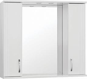 Зеркальный шкаф Style Line Эко Стандарт Панда 90/С белый