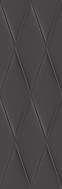Плитка Vegas рельеф черный 25х75