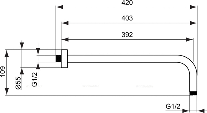 Душевой комплект Ideal Standard Esla 6 в 1 «ВСЕ для встройки» BD002XC - 13 изображение