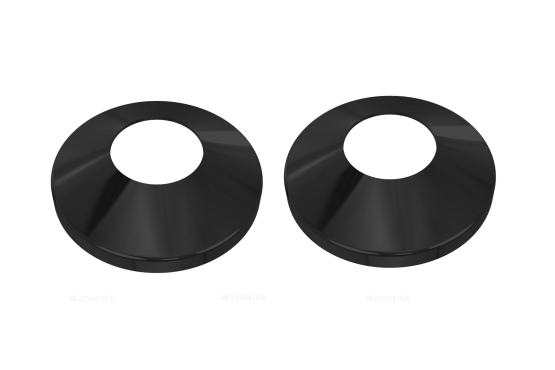 Комплект подключения для полотенцесушителя Aquatek AQ 3020BL черный муар - 3 изображение