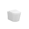 Унитаз подвесной безободковый Idrico Element 5.0 1005-5.0-ElW с крышкой-сиденьем микролифт, белый глянец
