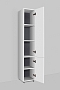 Шкаф-пенал Am.Pm Gem 30 M90CSR0306WG напольный, цвет белый, петли справа - 8 изображение