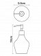 Дозатор для жидкого мыла WasserKraft Dinkel 4699 - изображение 2