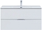 Тумба под раковину Aquanet Алвита New 100 2 ящика, белый матовый - 7 изображение