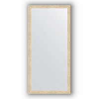 Зеркало в багетной раме Evoform Definite BY 1115 73 x 153 см, слоновая кость