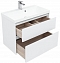 Комплект мебели для ванной Aquanet Гласс 80 белый - 10 изображение