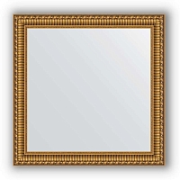 Зеркало в багетной раме Evoform Definite BY 0783 64 x 64 см, золотой акведук
