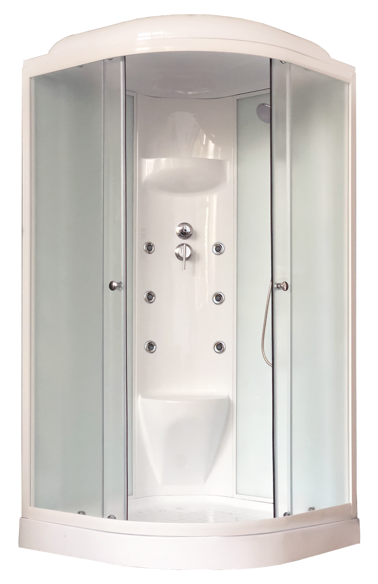 Душевая кабина Royal Bath 100HK7-WC белое/матовое 