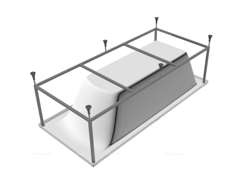 Акриловая ванна Relisan Xenia 150x75 см - 5 изображение